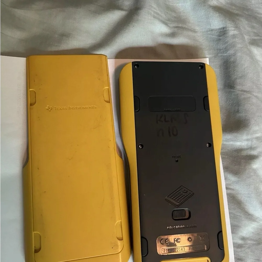 Texas Instrument TI NSPIRE Graphing Calculator W Cover Tested Ti Nspire Cx Keypa